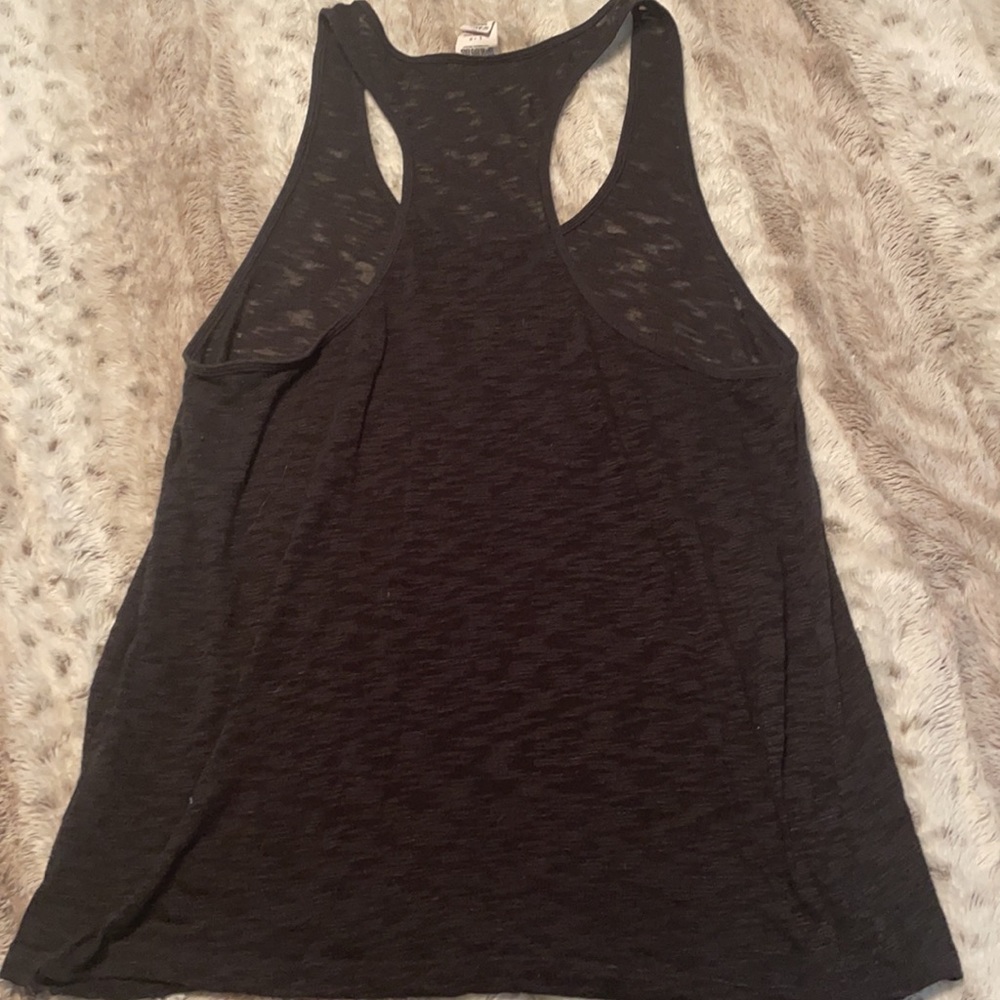 PINK Racer back Tank Top - Picture 3 of 4